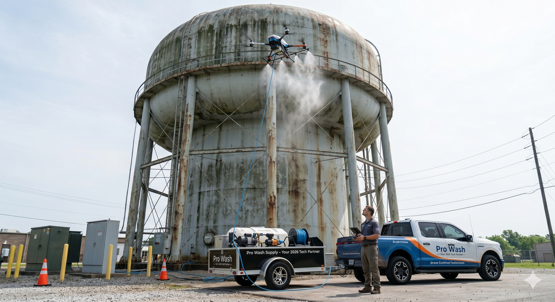 The Sky Is the Limit: Why 2026 is the Year of the "Drone-First" Soft Washer Perfectly Priced Pressure Products