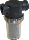 (50)GP CLEAR BOWL WATER FILTER 3 / 4" I / O 50 MESH Not specified