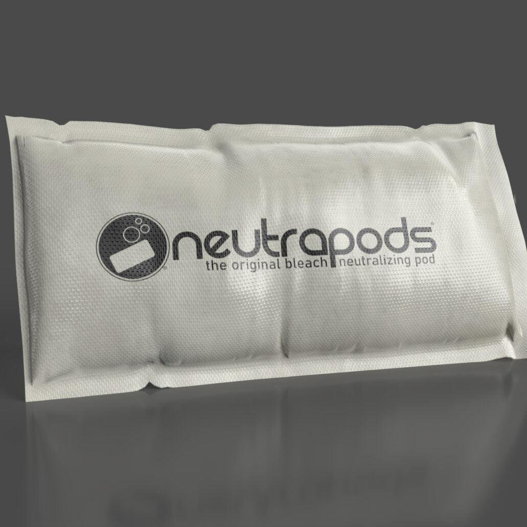 Neutrapods Single Bleach Neutralizer Pod (Water-Soluble Pouch) Neutrapods