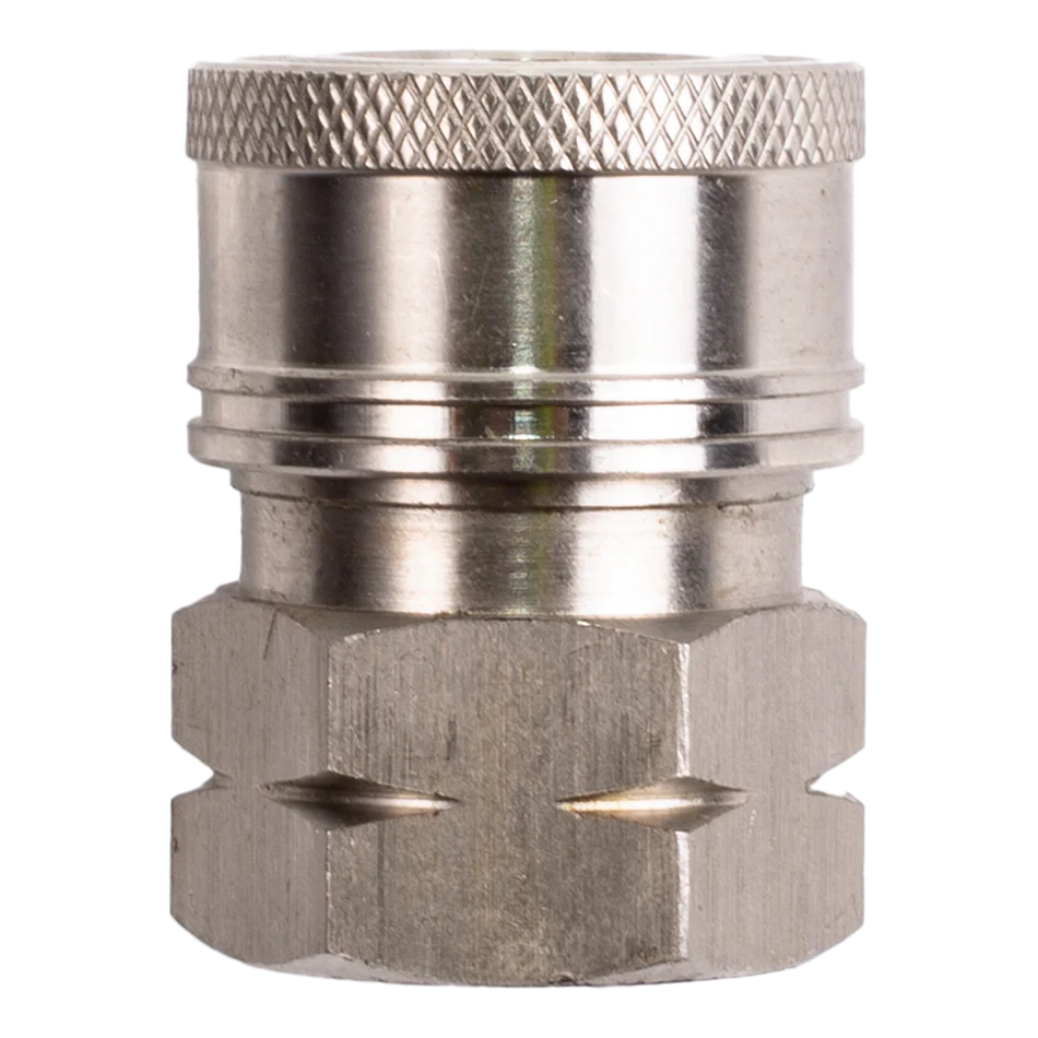 QC SOCKET 3 / 8" FNPT STAINLESS STEEL